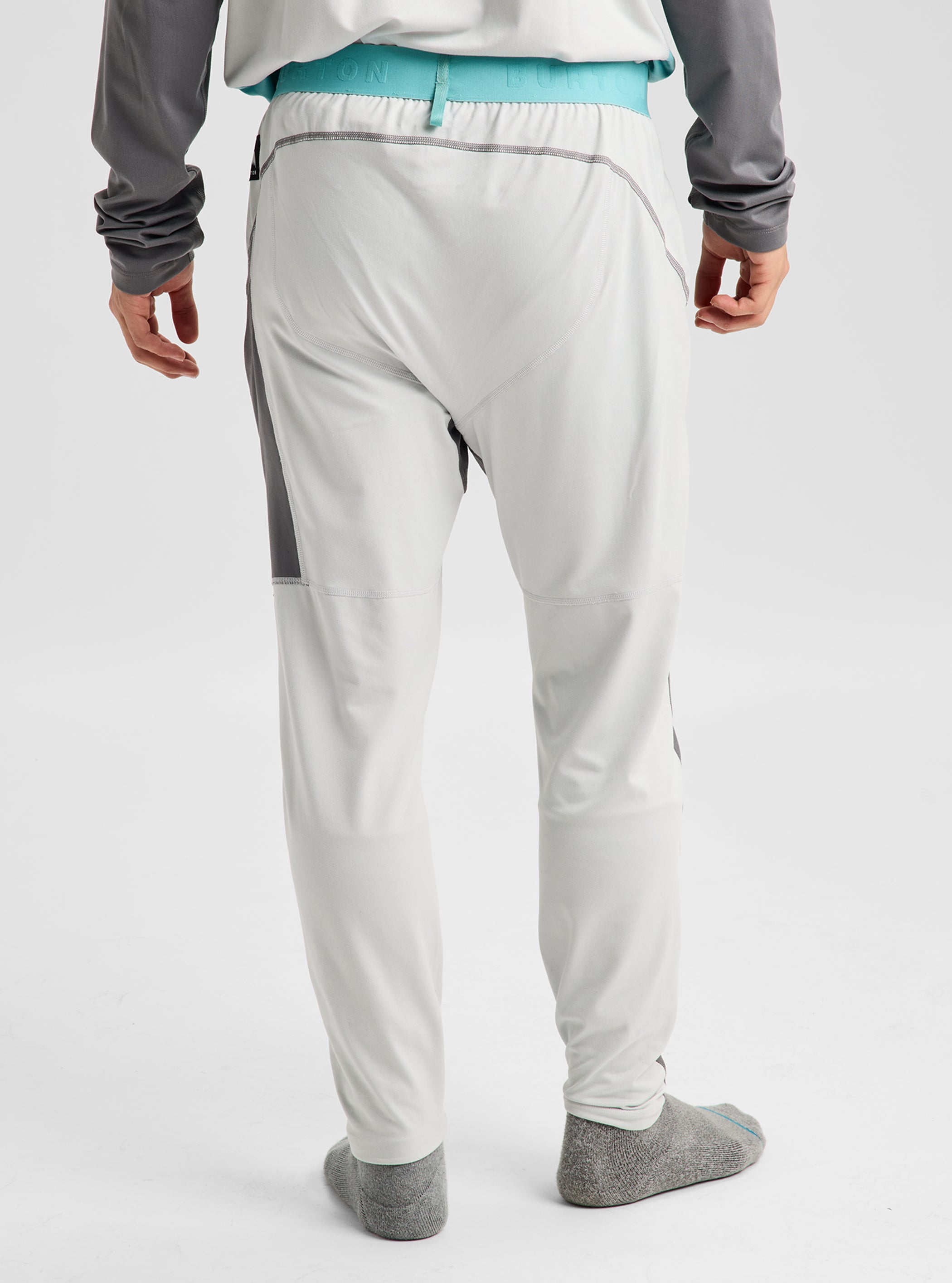 Product image of Men's Burton Synthetic Midweight Base Layer Pants[Variant:Gotham Gray / Gray Cloud]