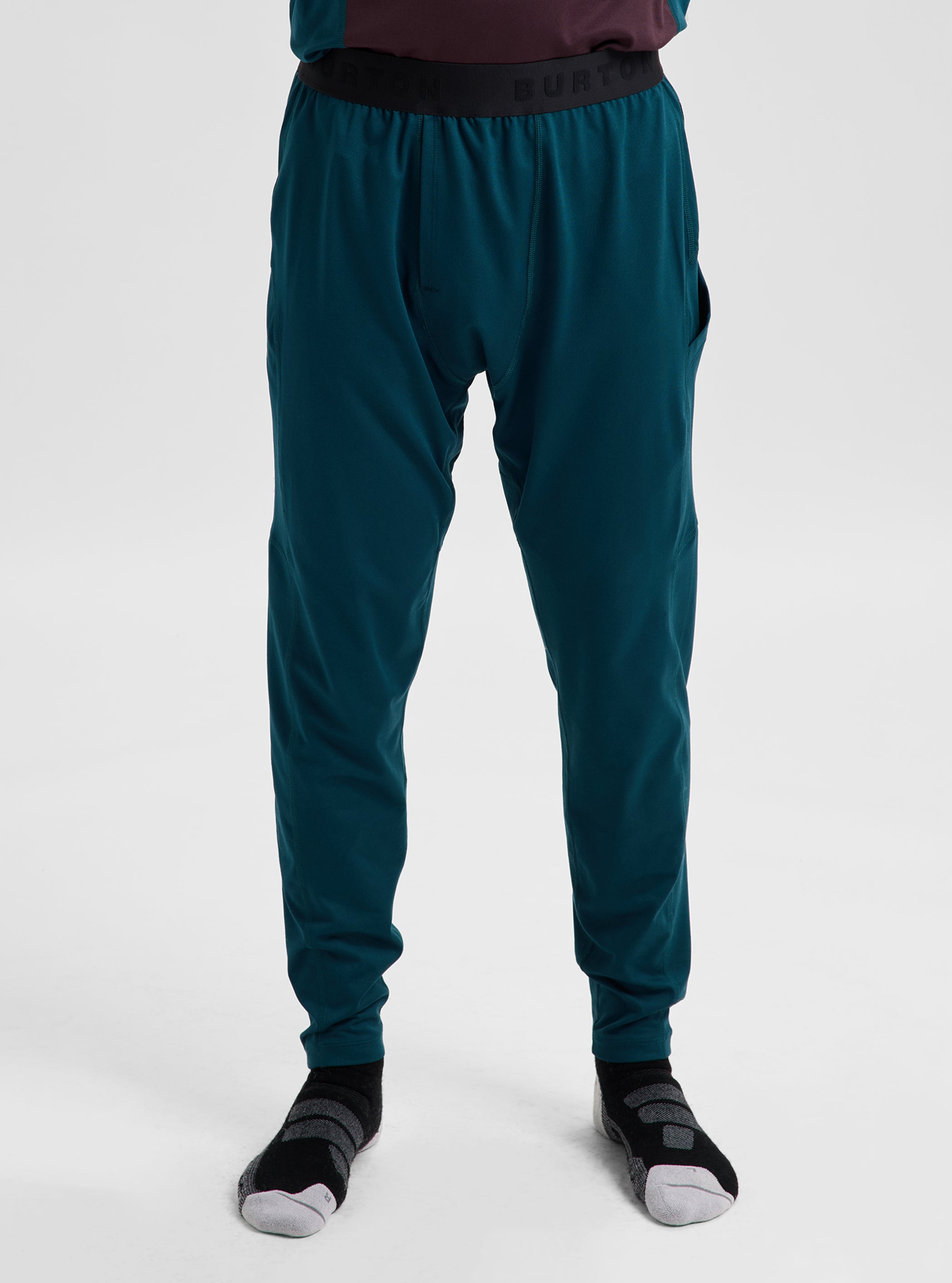 Product image of Men's Burton Synthetic Midweight Base Layer Pants[Variant:Atlantic Teal]