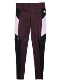 Product image of Women's Burton Synthetic Midweight Base Layer Pants[Variant:True Black / Bear Hug Brown / Moondust Purple]