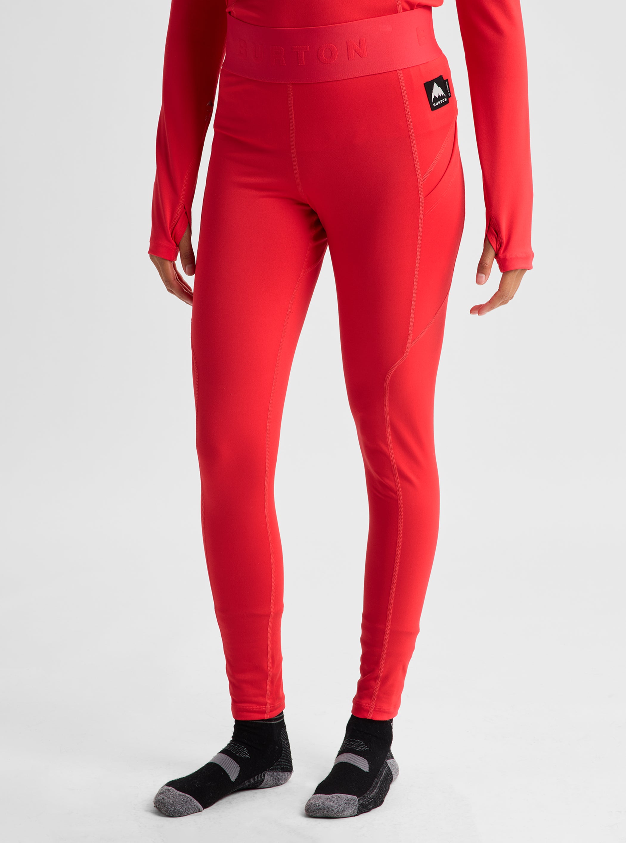 Product image of Women's Burton Synthetic Midweight Base Layer Pants[Variant:Hot Tamale]