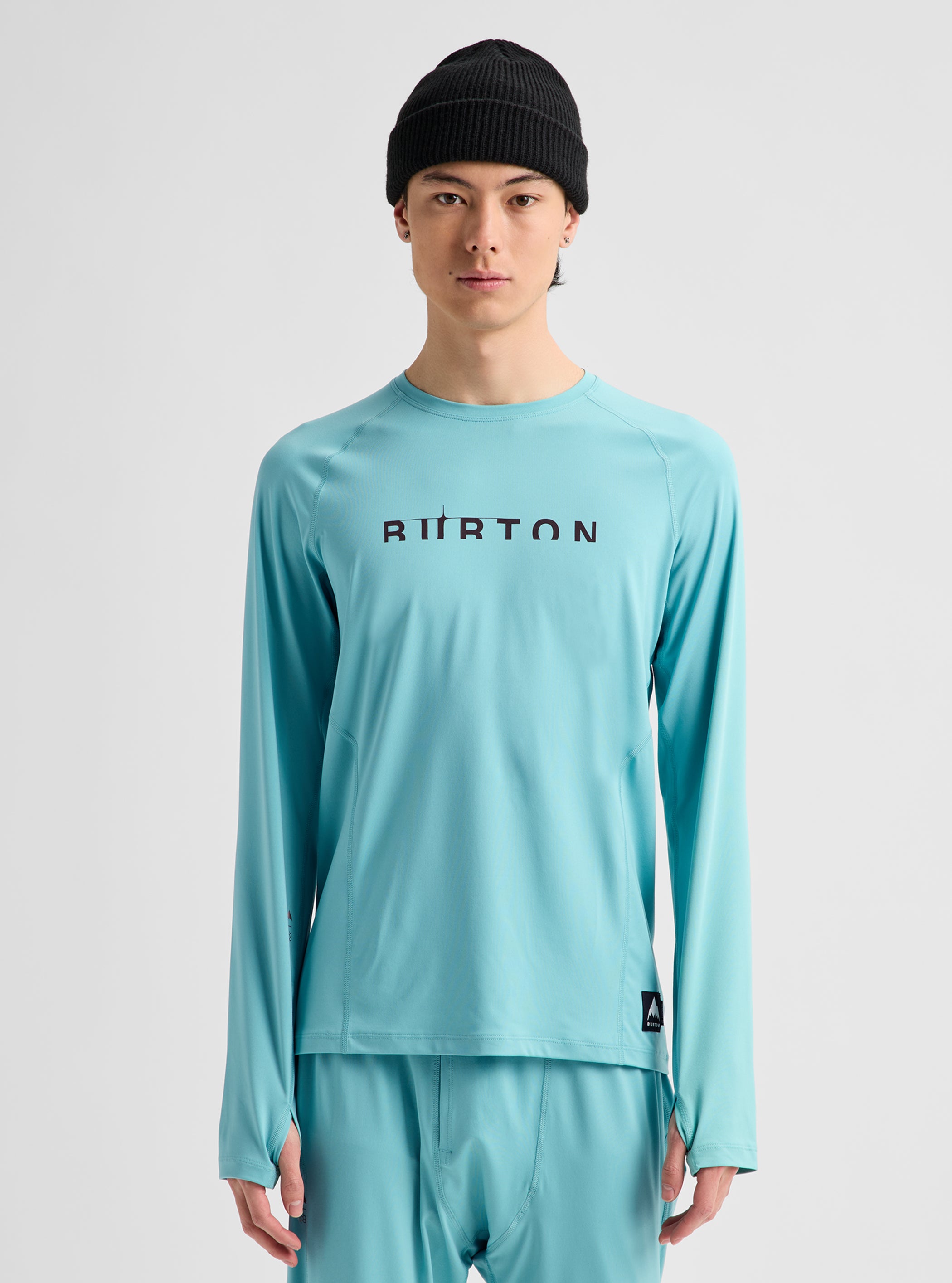 Product image of Men's Burton Synthetic Lightweight Base Layer Crewneck[Variant:Mineral Blue]