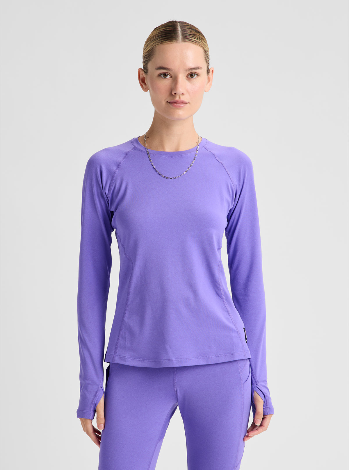 Product image of Women's Burton Lightweight Base Layer Crewneck[Variant:Purple Voltage]