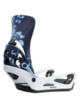 Product image of Women's Burton Step On® Lexa X Snowboard Bindings[Variant:Cyanotype Floral / White]