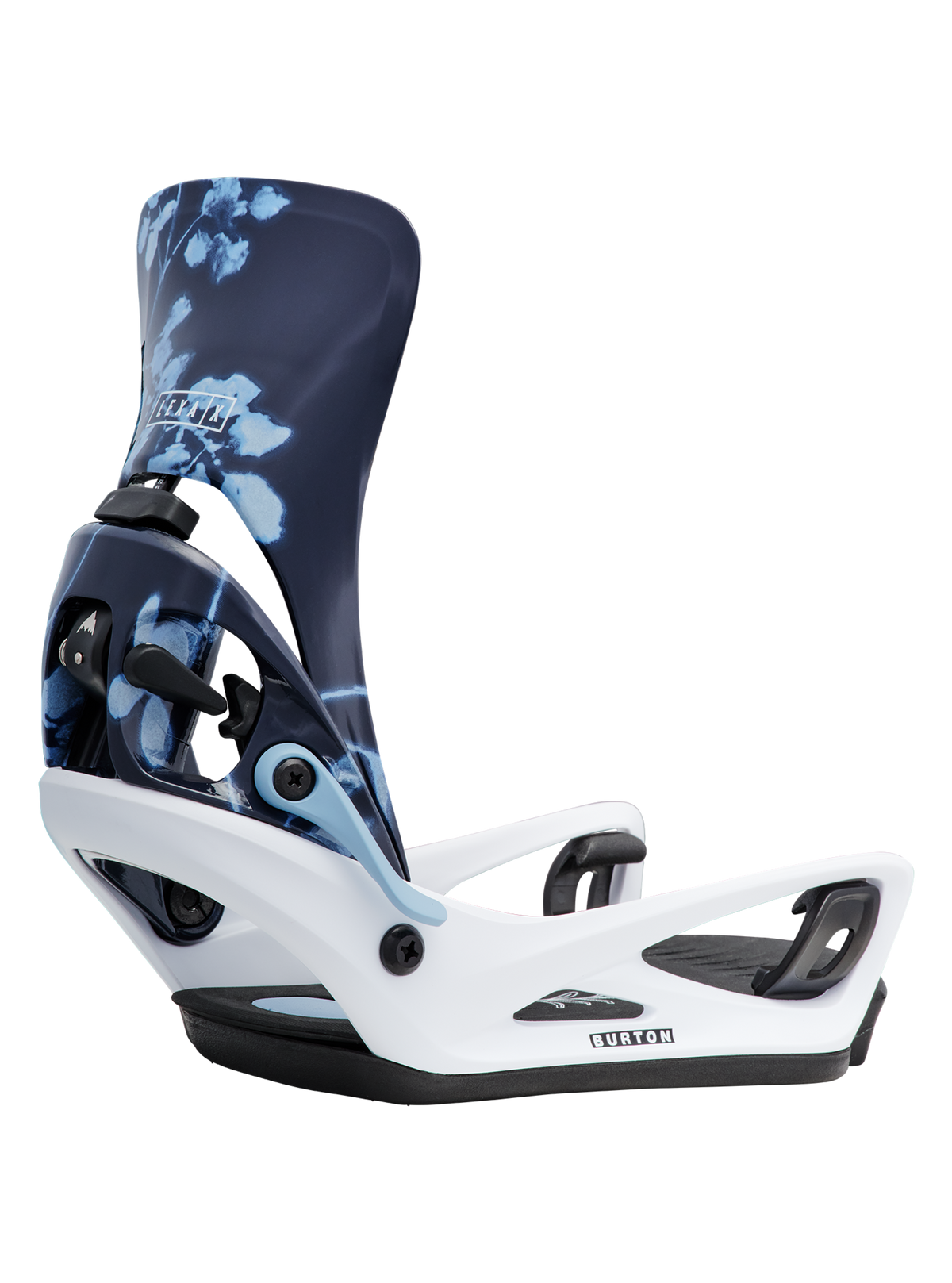 Product image of Women's Burton Step On® Lexa X Snowboard Bindings[Variant:Cyanotype Floral / White]