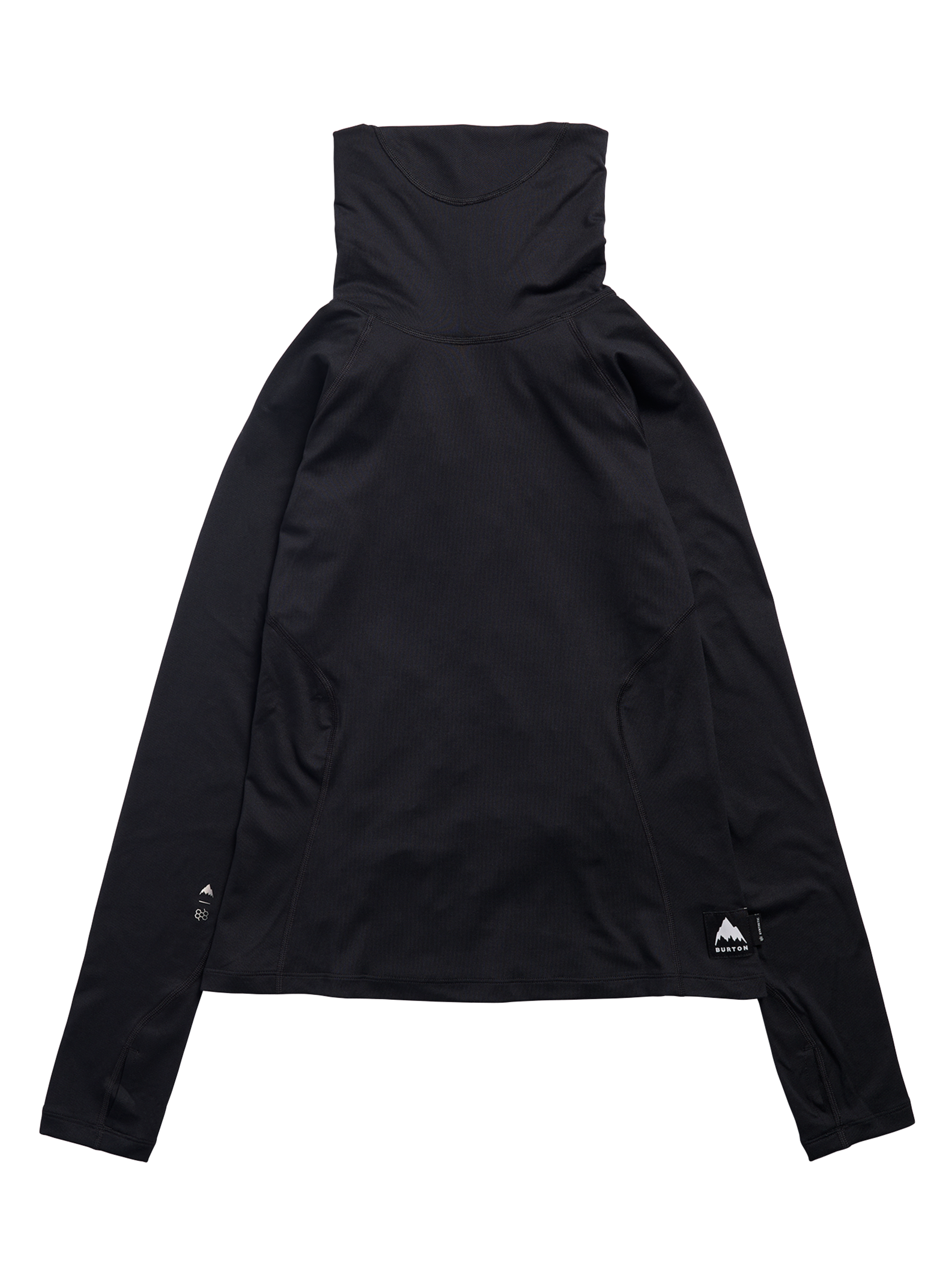 Product image of Women's Burton Synthetic Midweight Base Layer Long Neck[Variant:True Black]