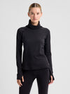 Product image of Women's Burton Synthetic Midweight Base Layer Long Neck[Variant:True Black]