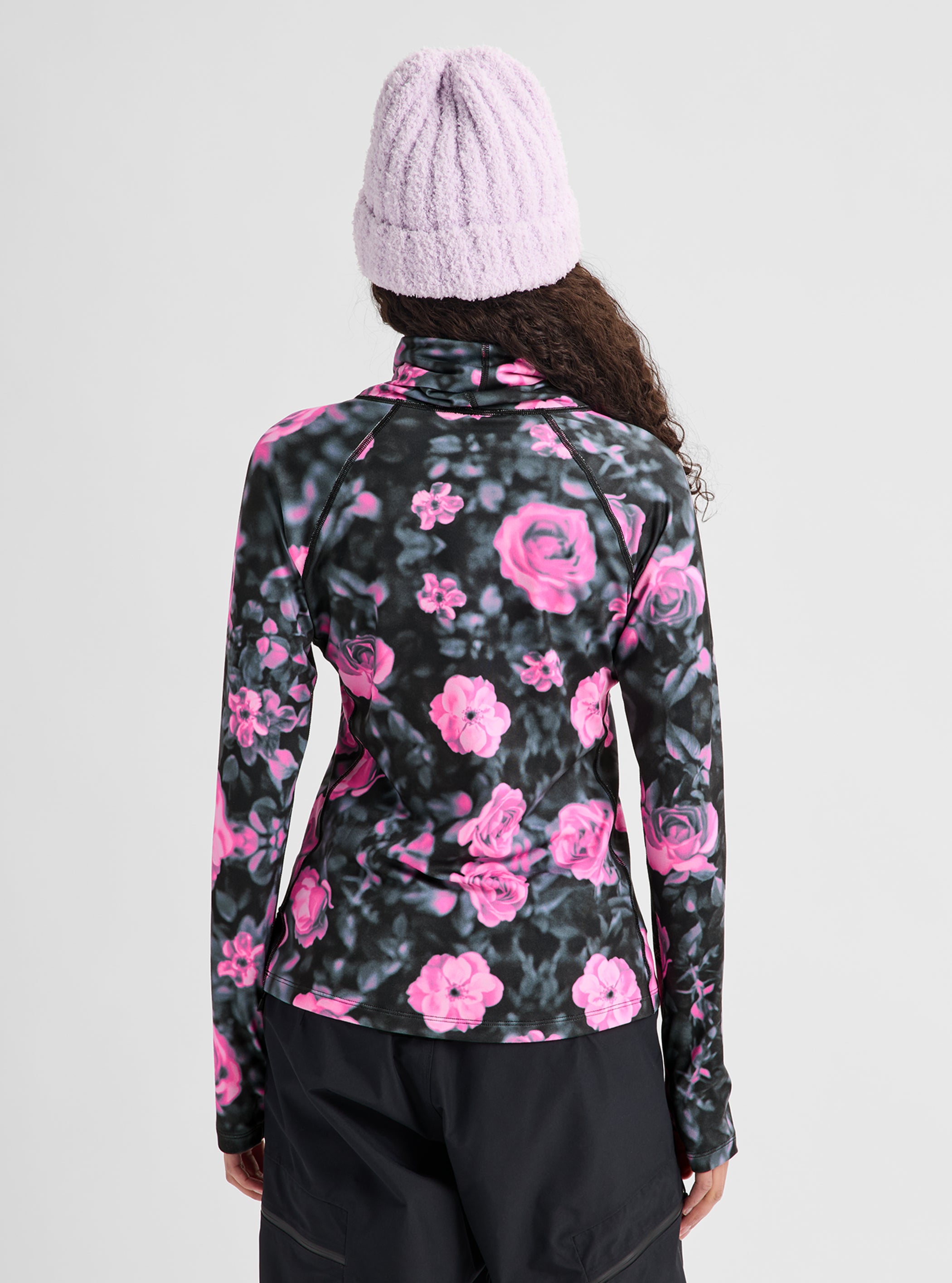 Product image of Women's Burton Synthetic Midweight Base Layer Long Neck[Variant:Shockwave Floral]