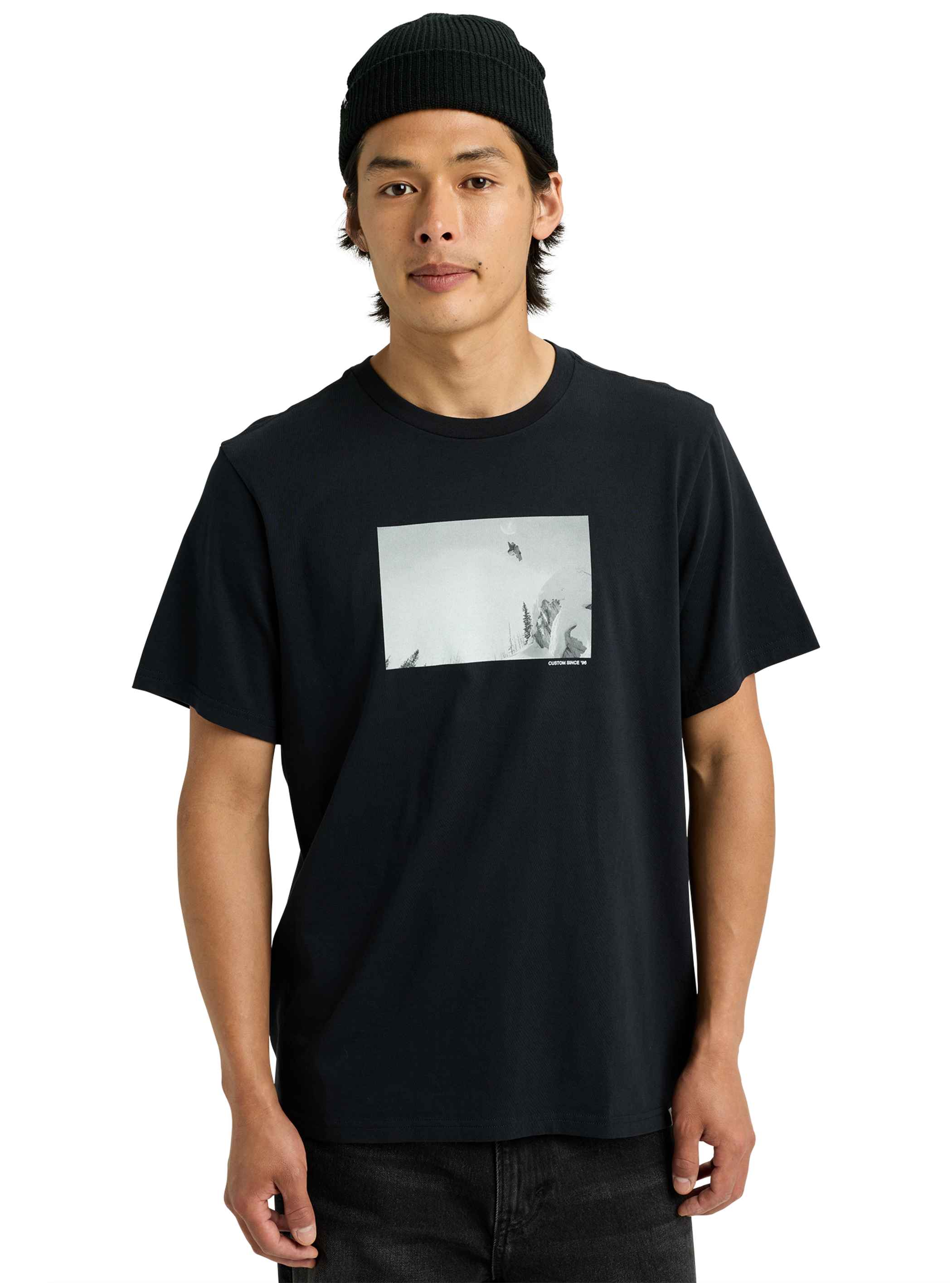 Product image of Burton 30th Custom Short Sleeve T-Shirt[Variant:True Black]
