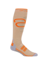 Product image of Burton [ak] Performance+ Socks[Variant:Chinchilla Gray / Goldfish Orange]