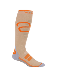 Product image of Burton [ak] Performance+ Socks[Variant:Chinchilla Gray / Goldfish Orange]