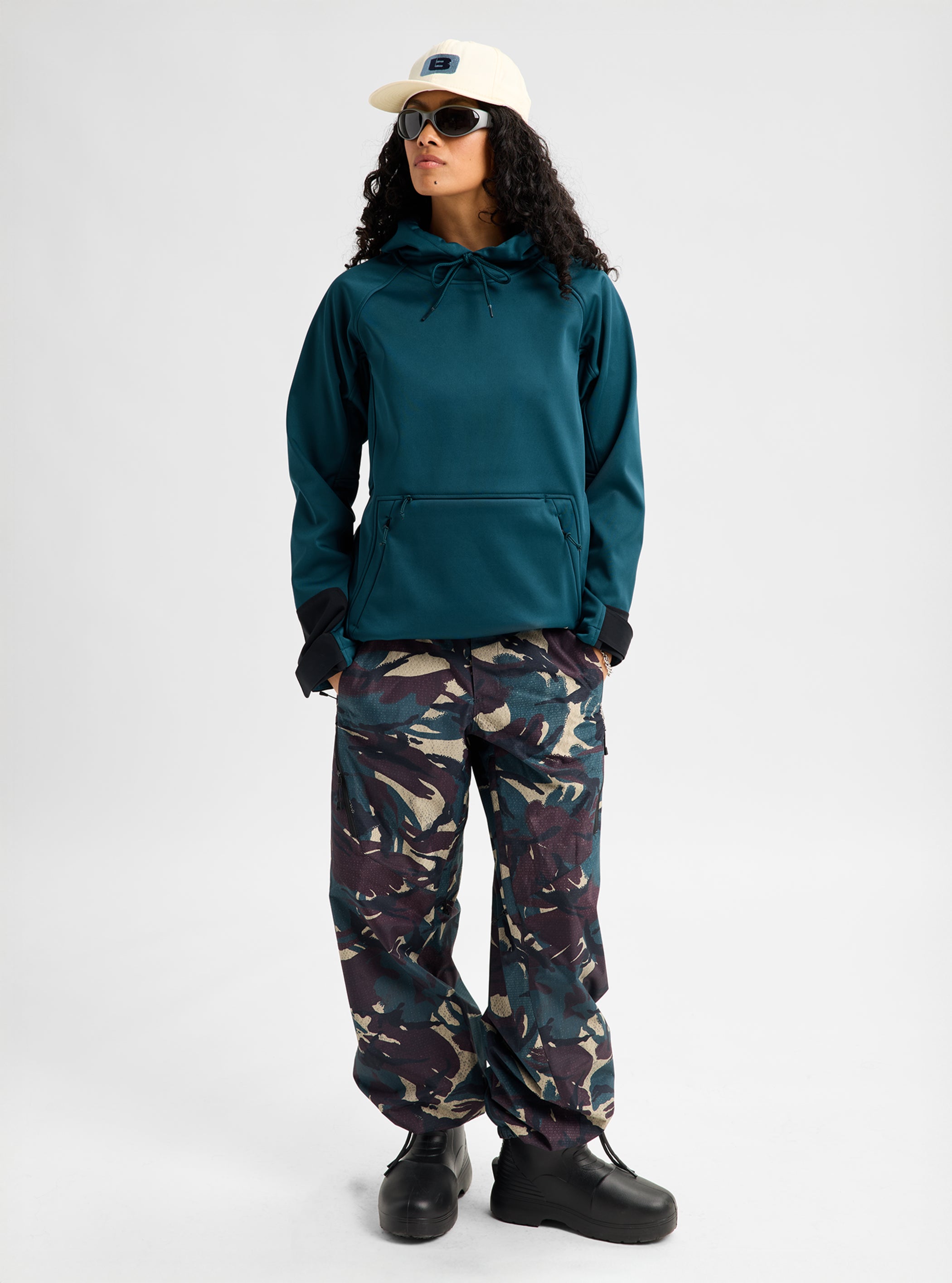 Burton - Sweat à capuche à enfiler imperméable Crown Riding