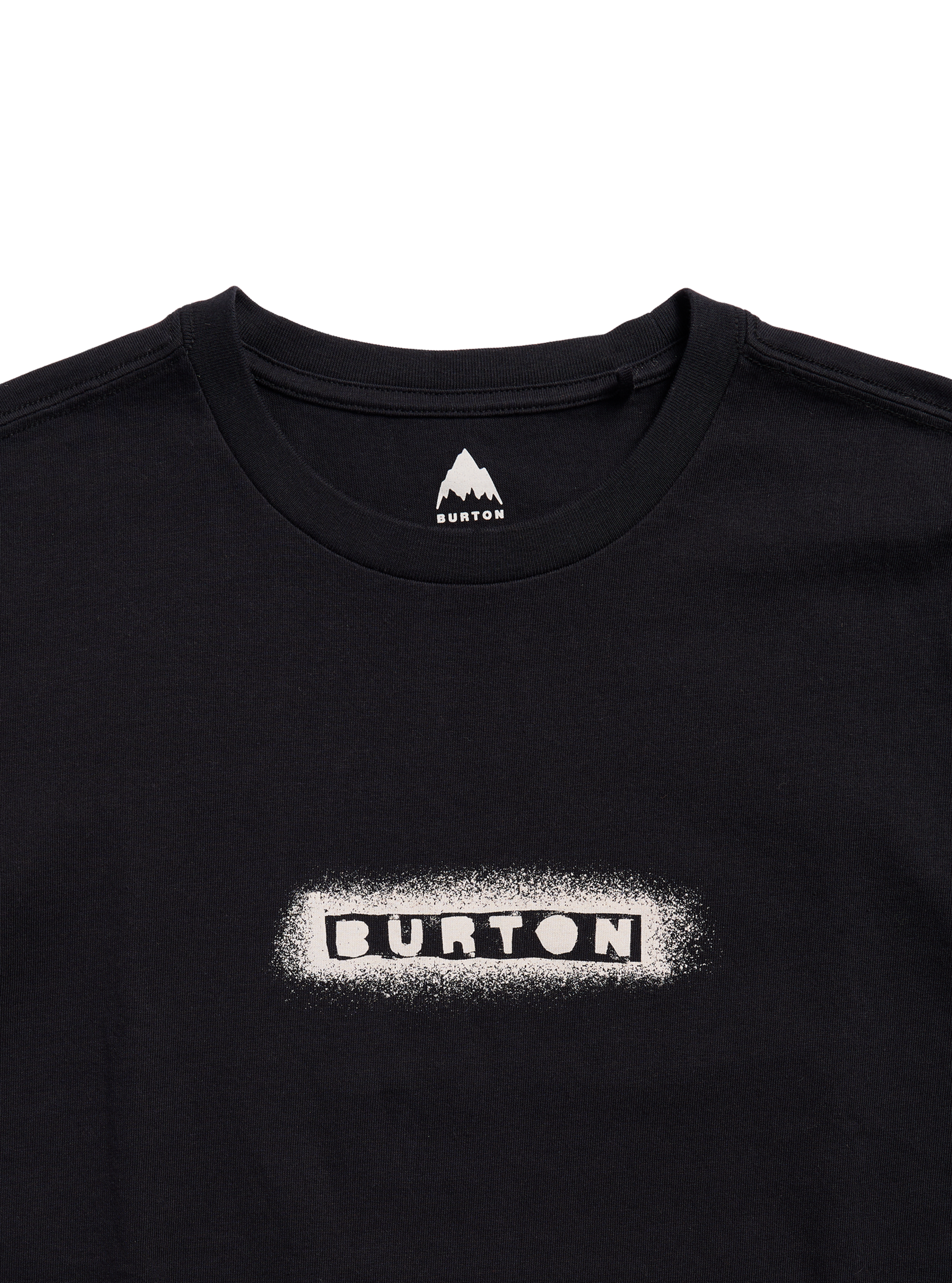 Product image of Burton OverSpray Short Sleeve T-Shirt[Variant:True Black]