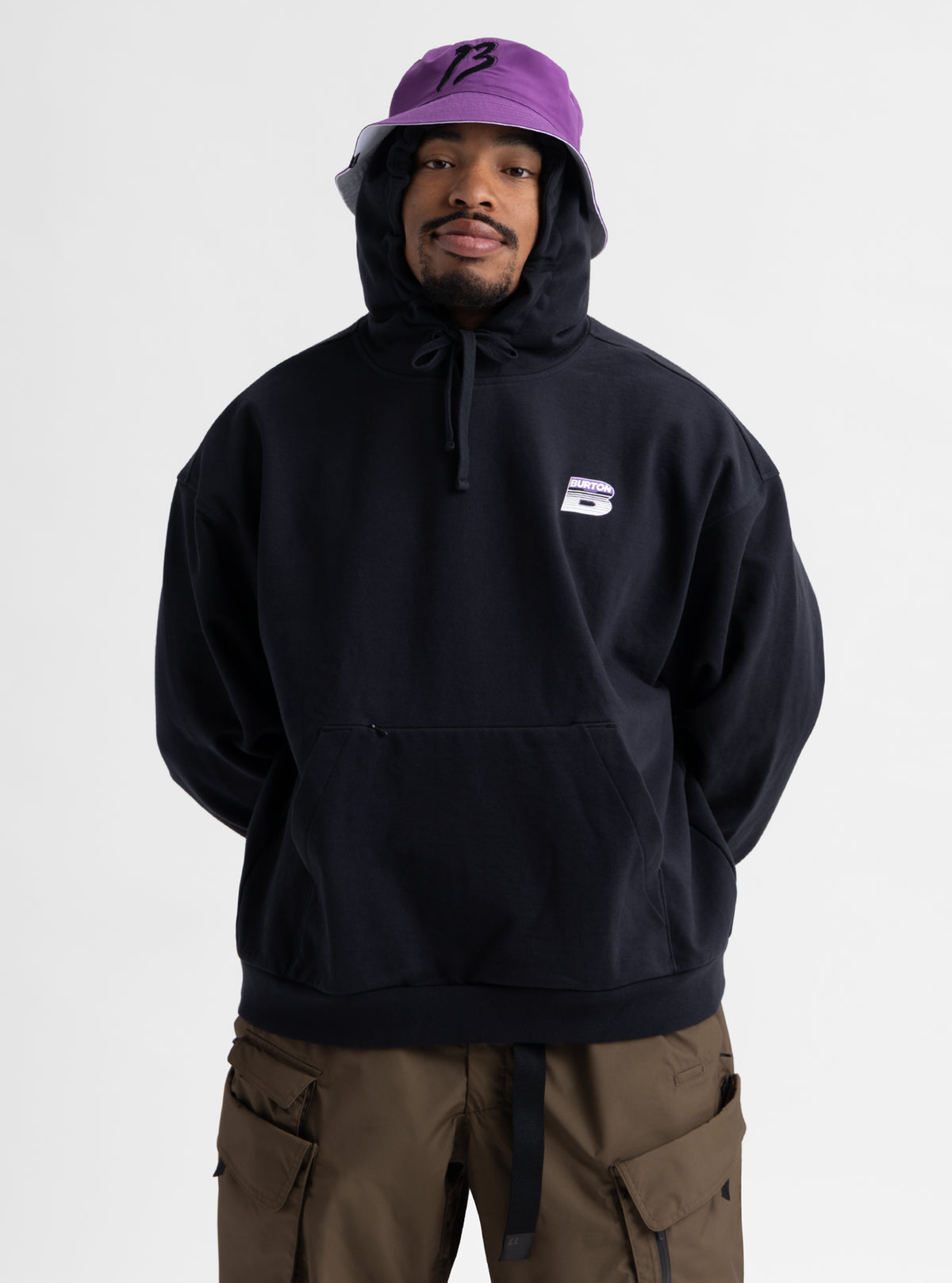 Product image of Men's Burton Standard Pullover Hoodie[Variant:True Black]