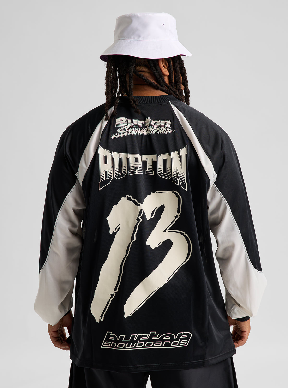 Product image of Men's Burton Long Sleeve Jersey[Variant:True Black]