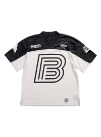 Product image of Men's Burton Short Sleeve Jersey [Variant: Stout White / True Black]
