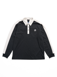 Product image of Men's Burton Rugby Shirt[Variant:True Black / Stout White]