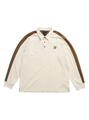 Product image of Men's Burton Rugby Shirt[Variant:Lunar Sand / Earth Ship Brown]