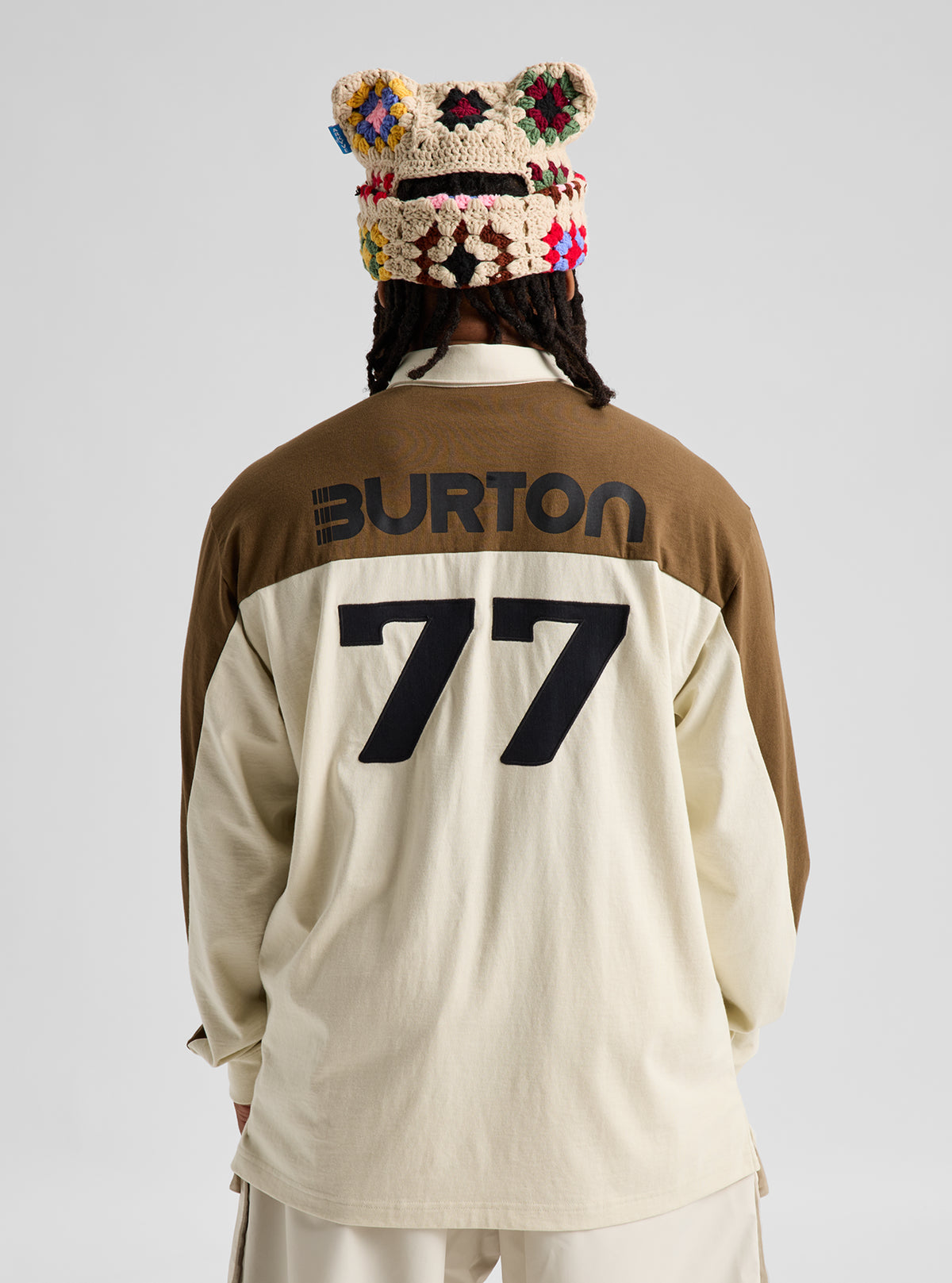 Product image of Men's Burton Rugby Shirt[Variant:Lunar Sand / Earth Ship Brown]