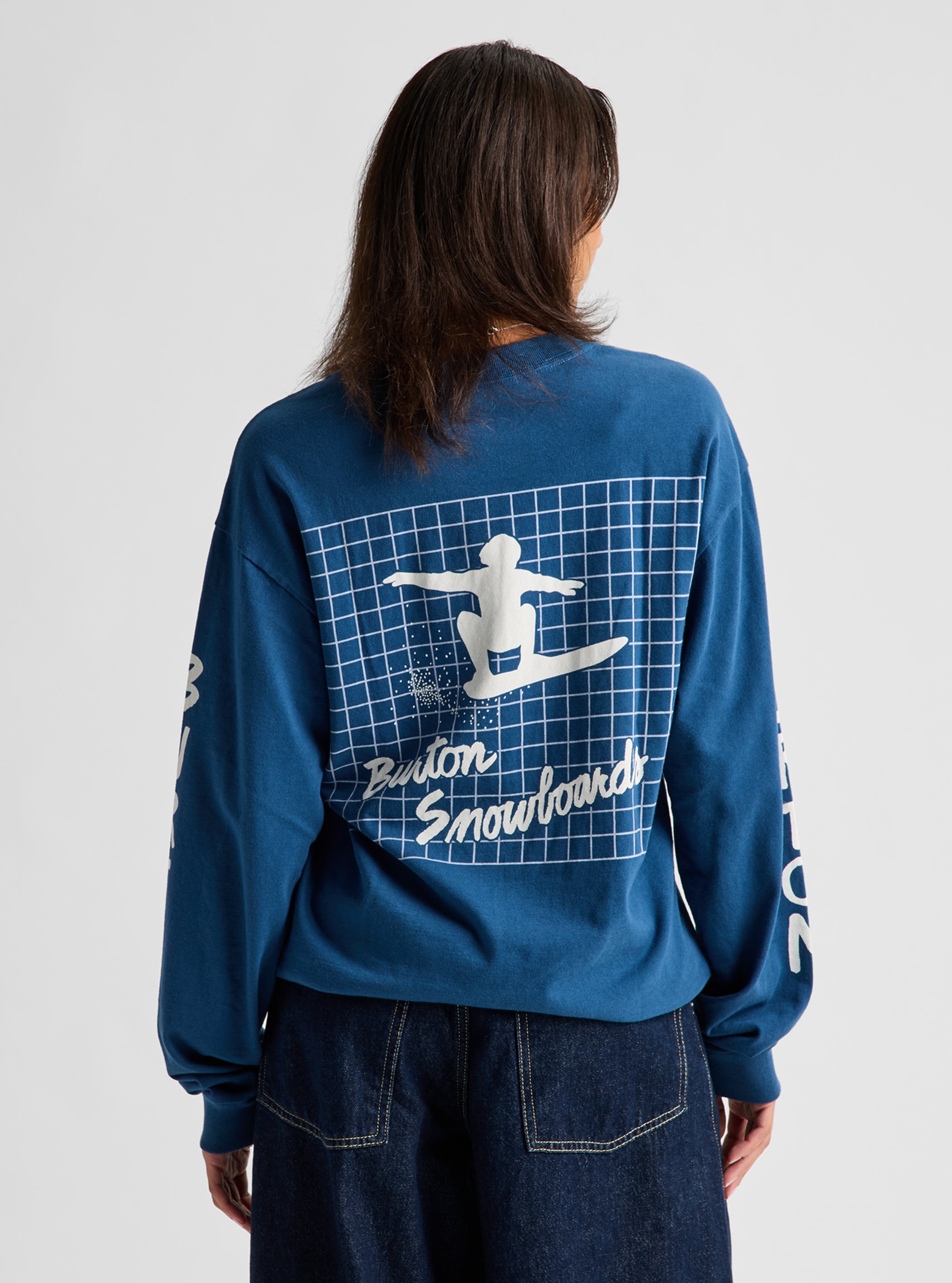 Product image of Burton 50th 83 Squared Long Sleeve T-Shirt[Variant:Selvedge Blue]