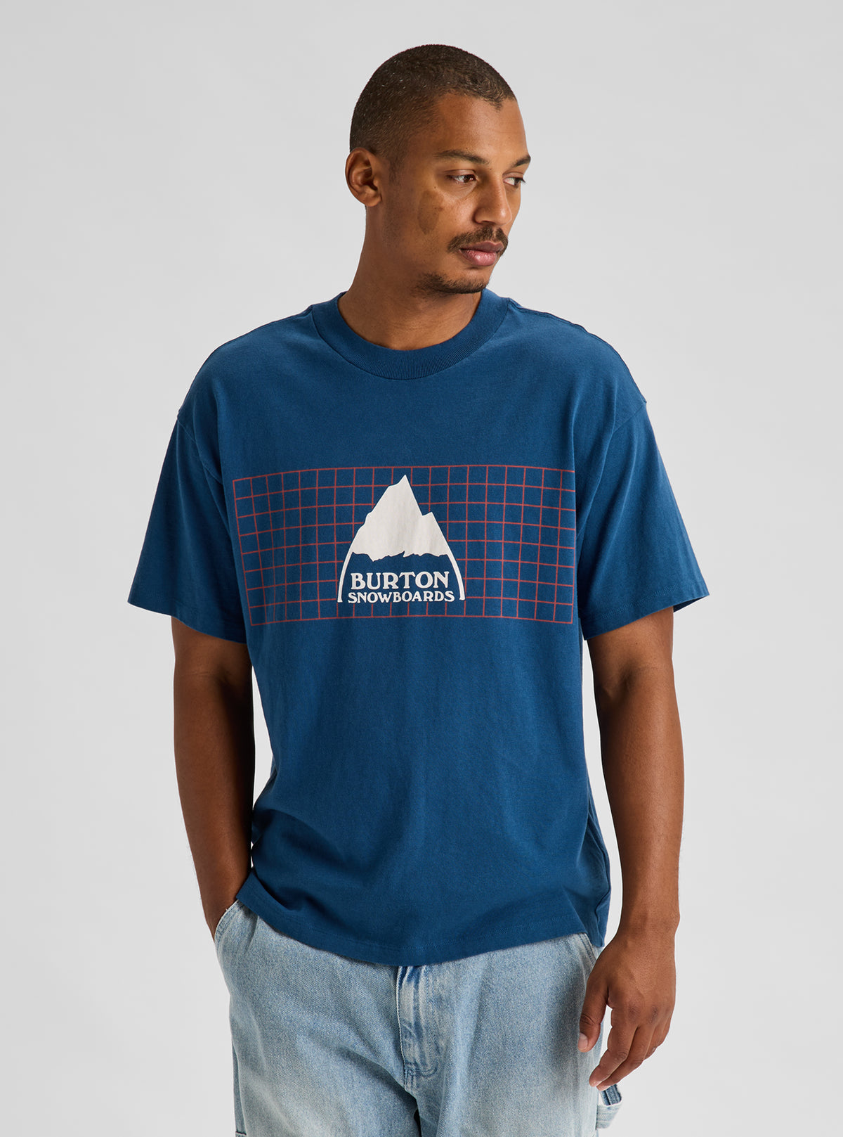 Product image of Burton 50th 83 Squared Short Sleeve T-Shirt[Variant:Selvedge Blue]