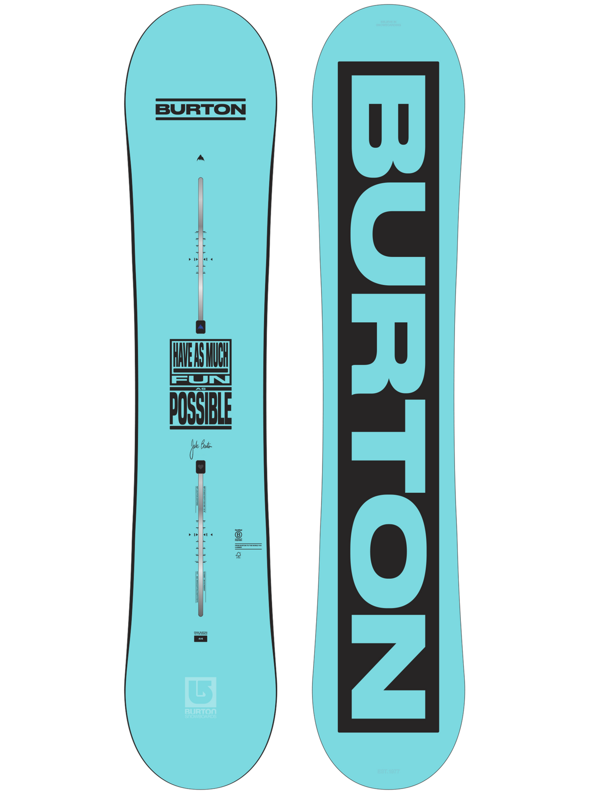 Product image of From Burton to the World Snowboard[Variant:144]