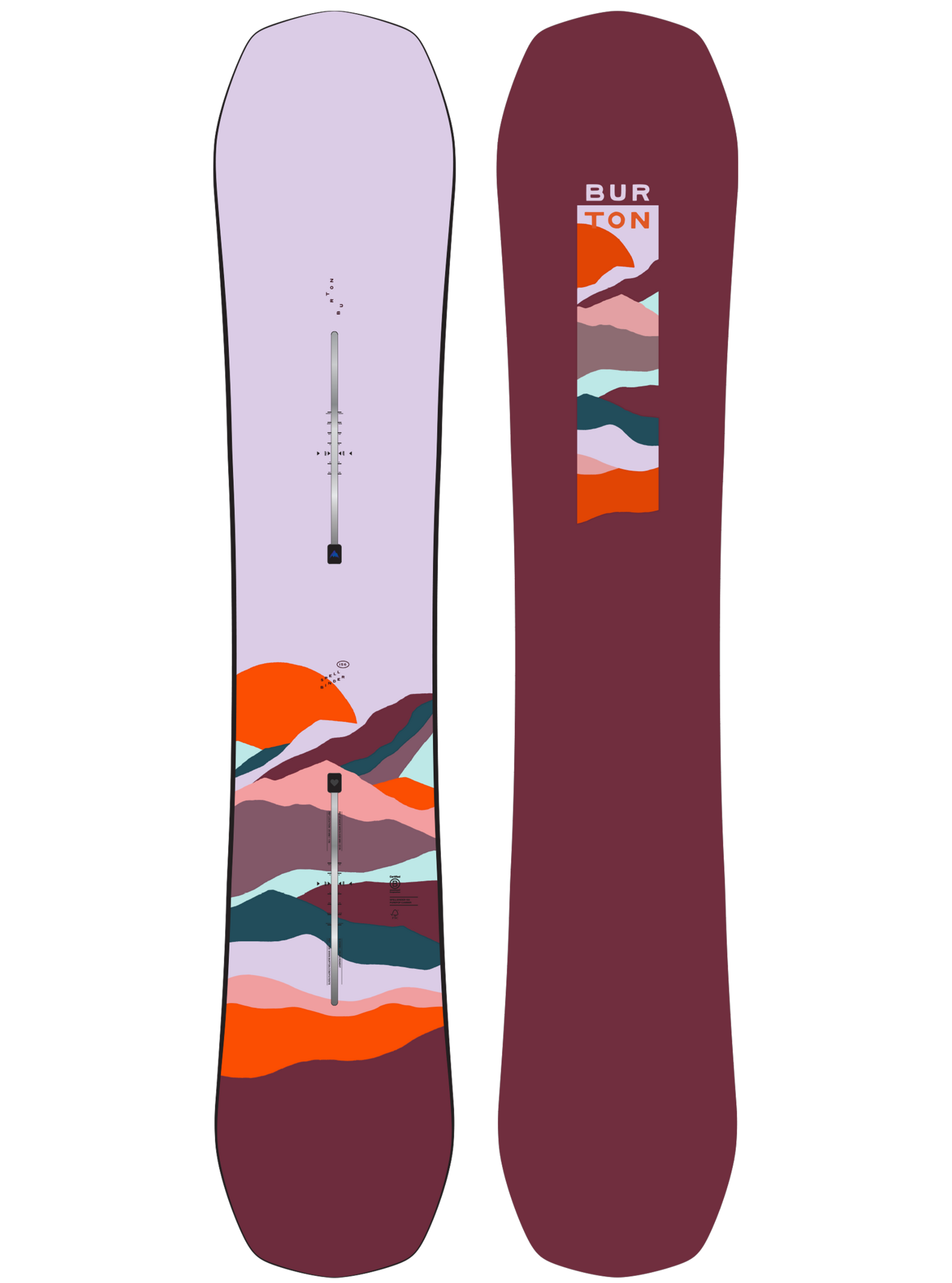 Product image of Burton Spellbinder PurePop Camber Snowboard[Variant:Horizon]