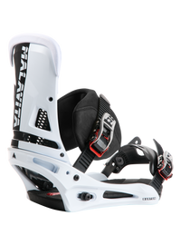 Product image of Men's Burton Malavita X Snowboard Bindings[Variant:Black / White]