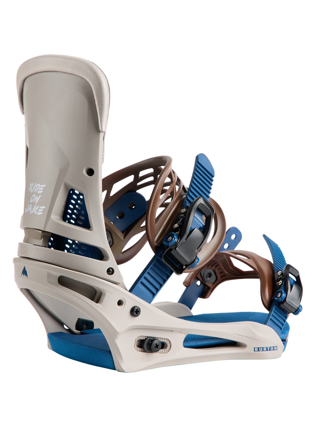 Product image of Men's Burton Malavita Snowboard Bindings[Variant:Warm Gray]