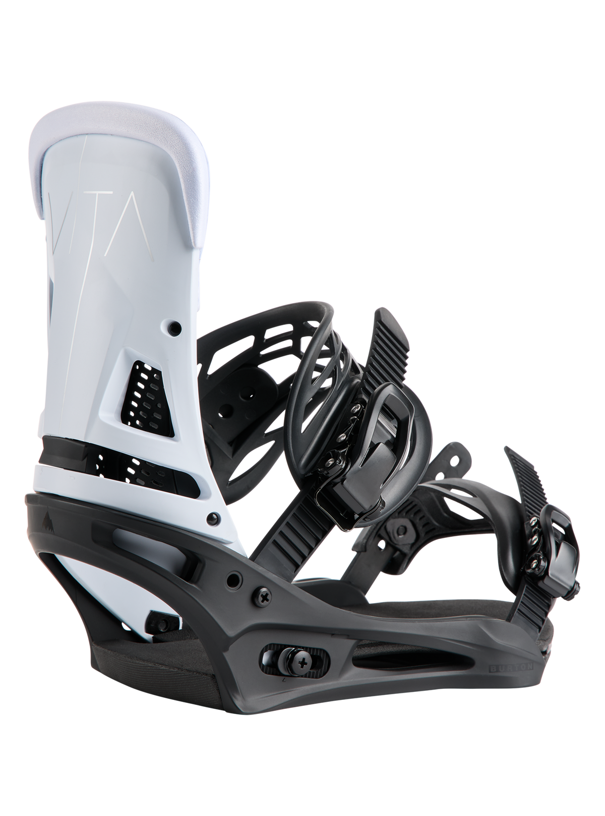 Product image of Men's Burton Malavita Snowboard Bindings[Variant:Black / White]