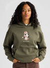 Product image of Burton Short Fuse Pullover Hoodie[Variant:Khaki Green]