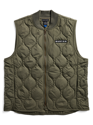 Product image of Men's Burton Quilted Synthetic Puffer Vest [Variant: Dried Moss]