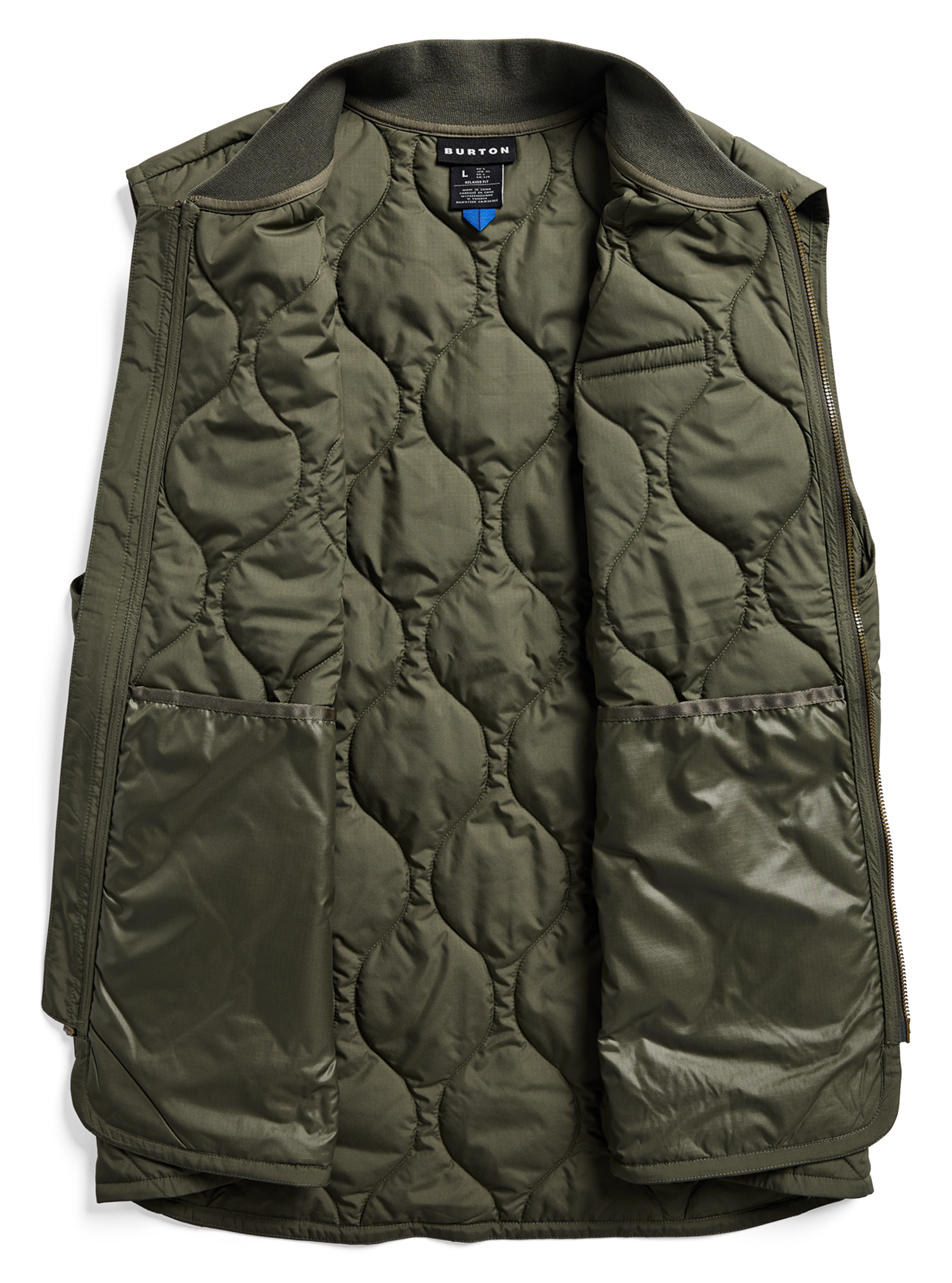 Men's Burton Quilted Synthetic Puffer Vest
