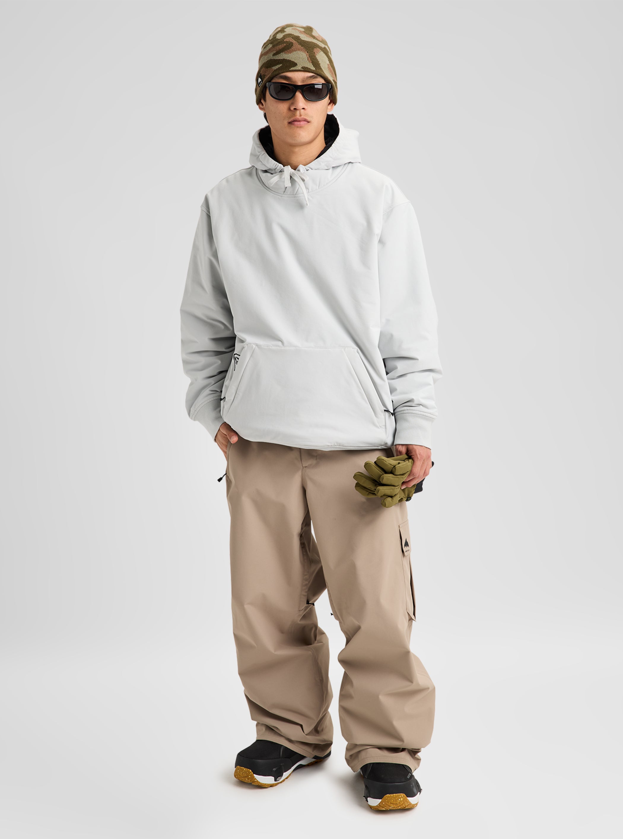 Burton Weather Resistant Insulated Pullover Hoodie