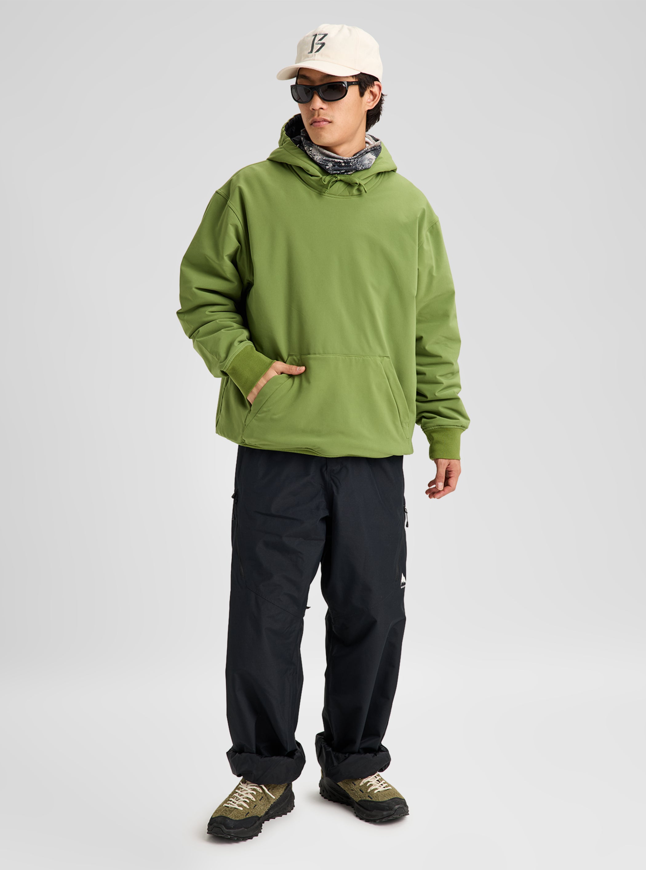 Burton Weather Resistant Insulated Pullover Hoodie