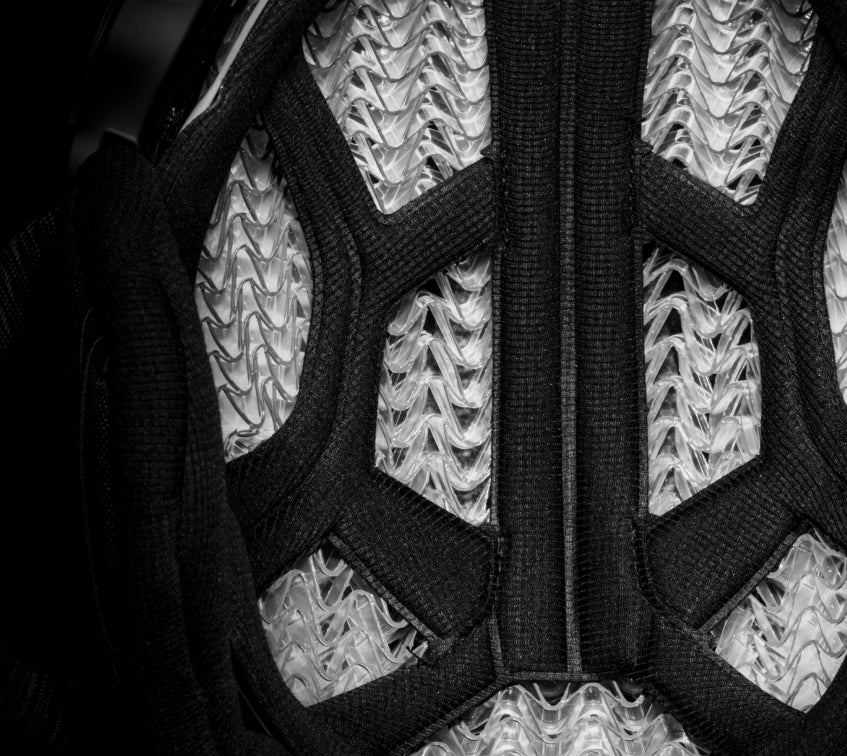 Image of WaveCel helmet interior