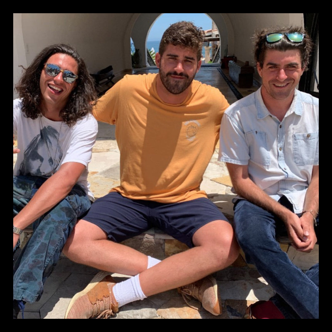 Jake and Donna's 3 sons pose together 
