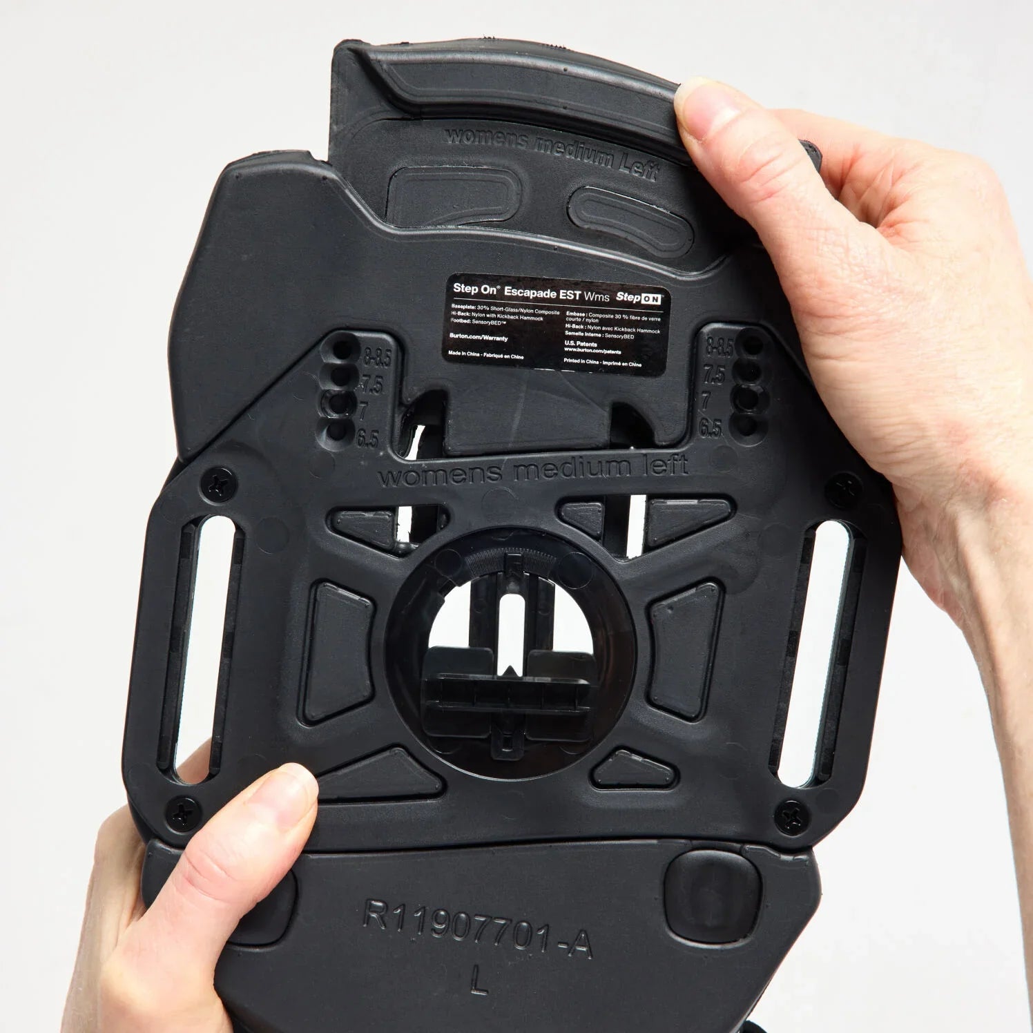 EST binding size adjustment